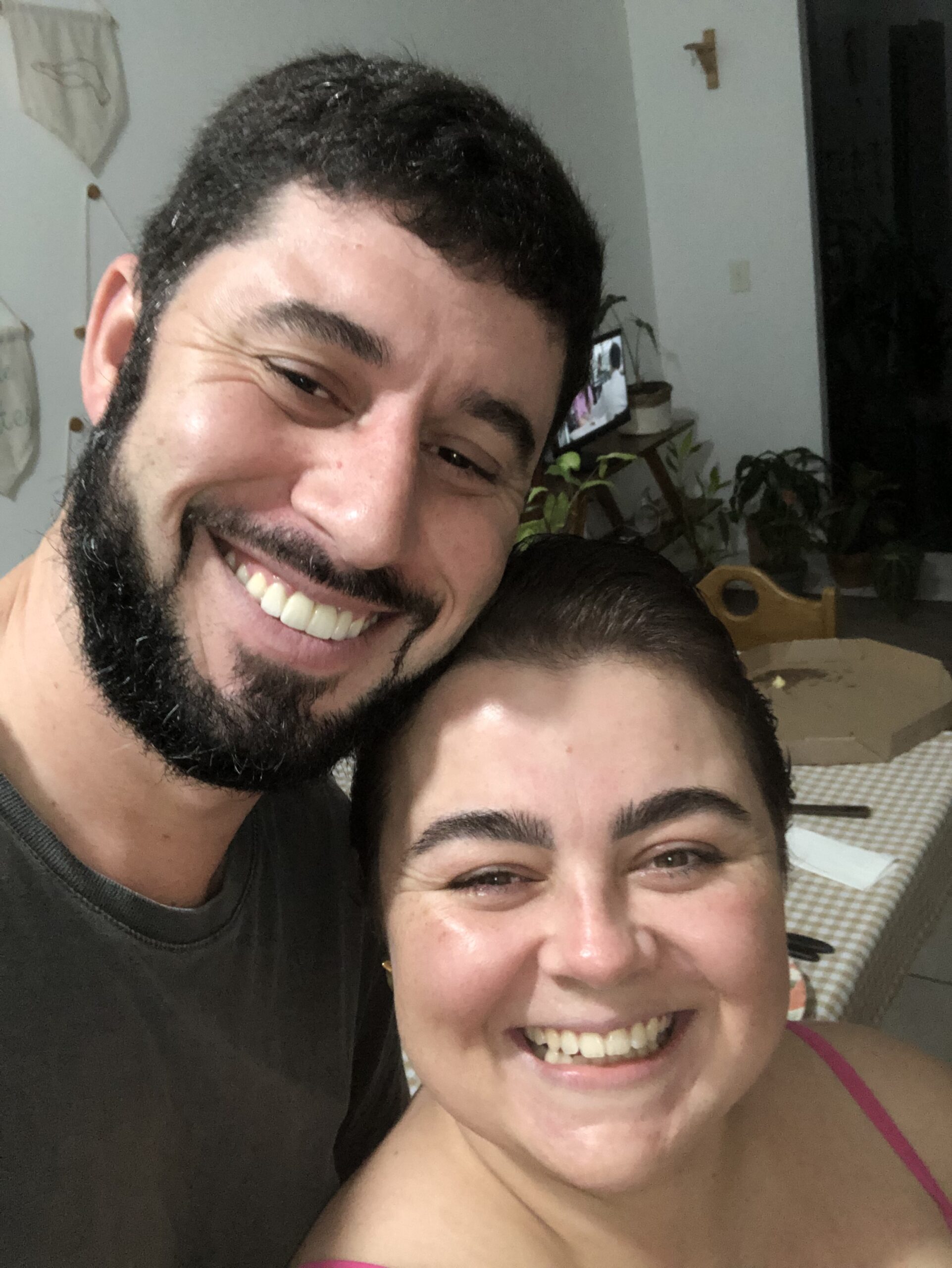 1° dia morando juntos 08/06/2024